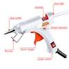 20/90W Hot Melt Glue Gun Electric Hot Silicone Gun With Transparent Glue Stick 7x100mm Power Tool Repair Tool Home Gift Cordless 3