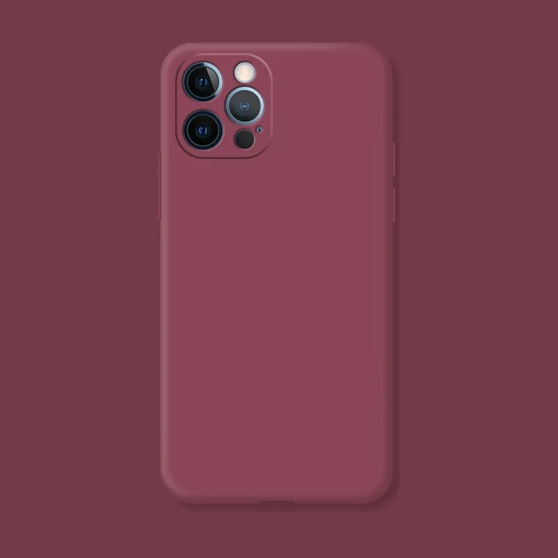 Elegant Fine Hole Silicone Matte Phone Case - Soft Protective Bumper Back Cover