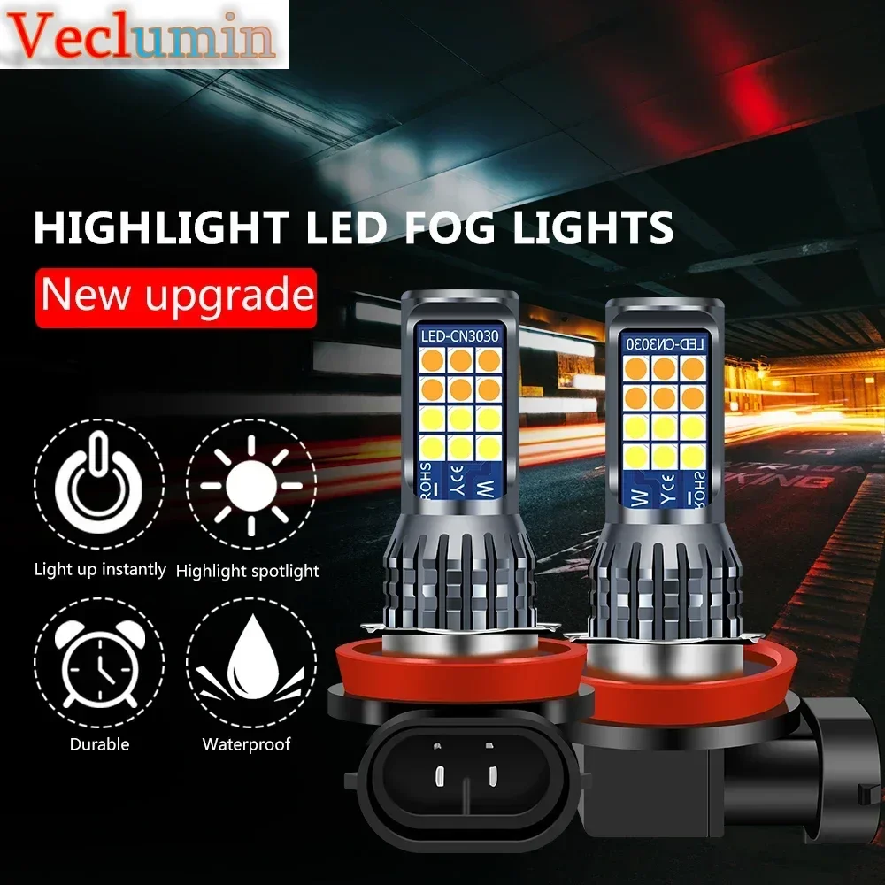 Led Fog Light LED BULBS H8 H11 9005 9006 3030 24SMD H16 H3 H4 H7 880 881 H27 for Fog and Headlight led bulb,led fog light,led light