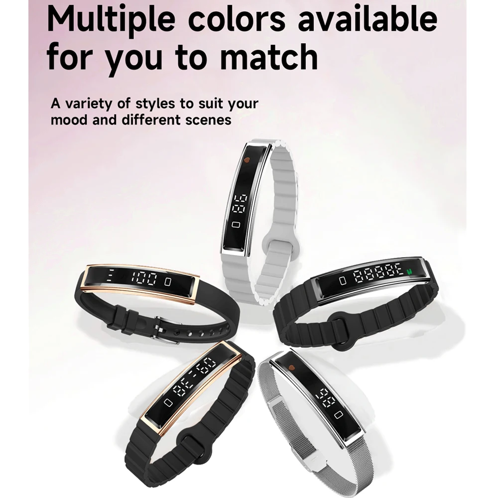 New Smart Bracelet Women Smartwatch Men Fitness Tracker HeartRate Blood Oxygen Waterproof Sport Smart Band Watch For Android iOS