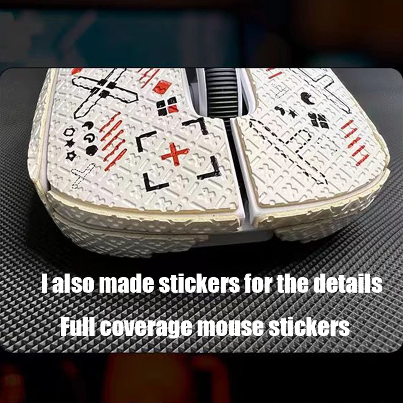 Anti-Slip Grip Tape For Finalmouse UltralightX Gaming Mouse - Sweat Resistant Stickers