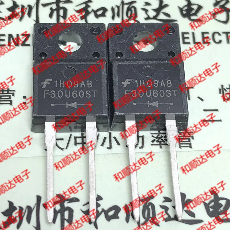 

10 шт./лот FFPF30U60ST F30U60ST, новинка, в наличии, TO-220F V 30A
