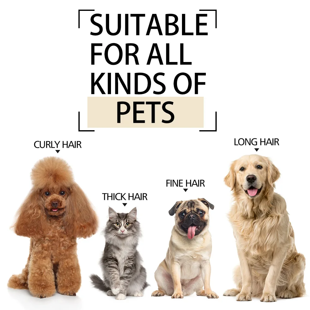 Hair Clipper Hair Trimmer Pet Shaving Trimmer Cat&Dog Hair Trimmer Shaver USB Charging Professional Pet Grooming Set Electric Clipper