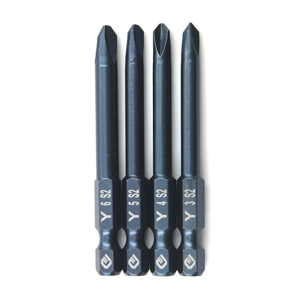 

4pcs Screwdriver Bit Set 65mm Tri-wing Electric Drivers Magnetic Y Tip Head Y3 Y4 Y5 Y6 Drill Bit