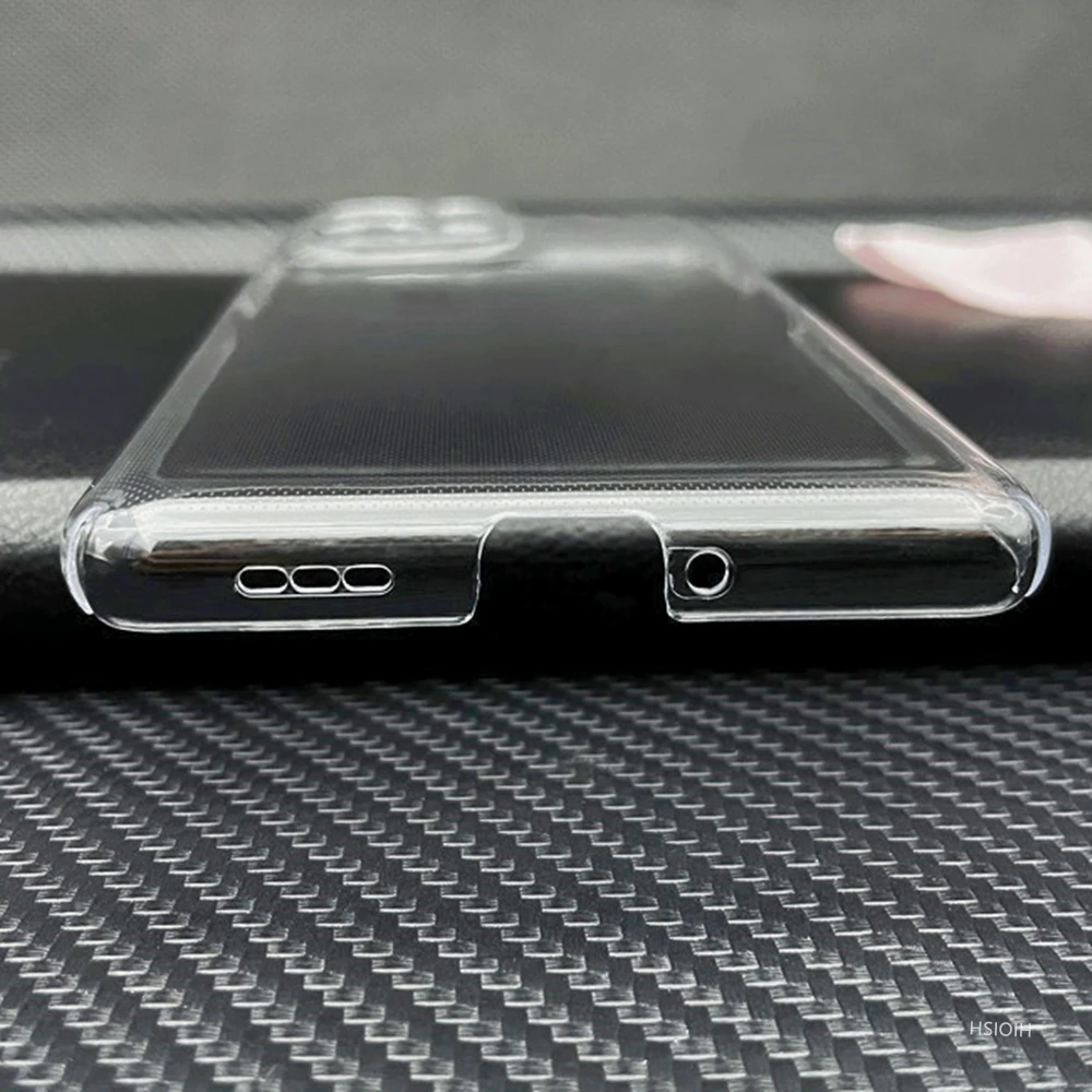 Durable Hard PC Plastic Shockproof Clear Phone Case