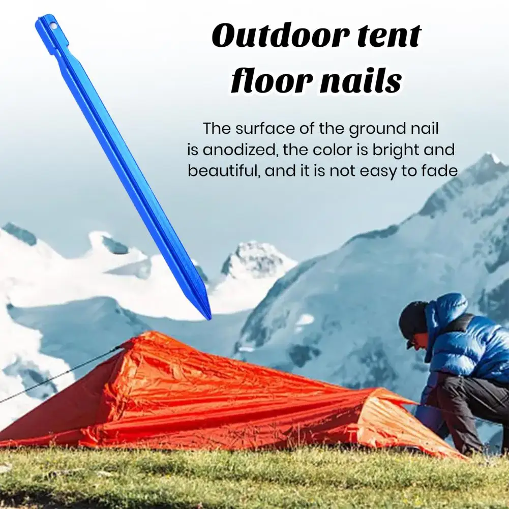 

Высококачественные колышки для палатки, ультратонкие колышки для палатки из алюминиевого сплава для походов, путешествий, красочные треугольные V-образные колышки для кемпинга на открытом воздухе