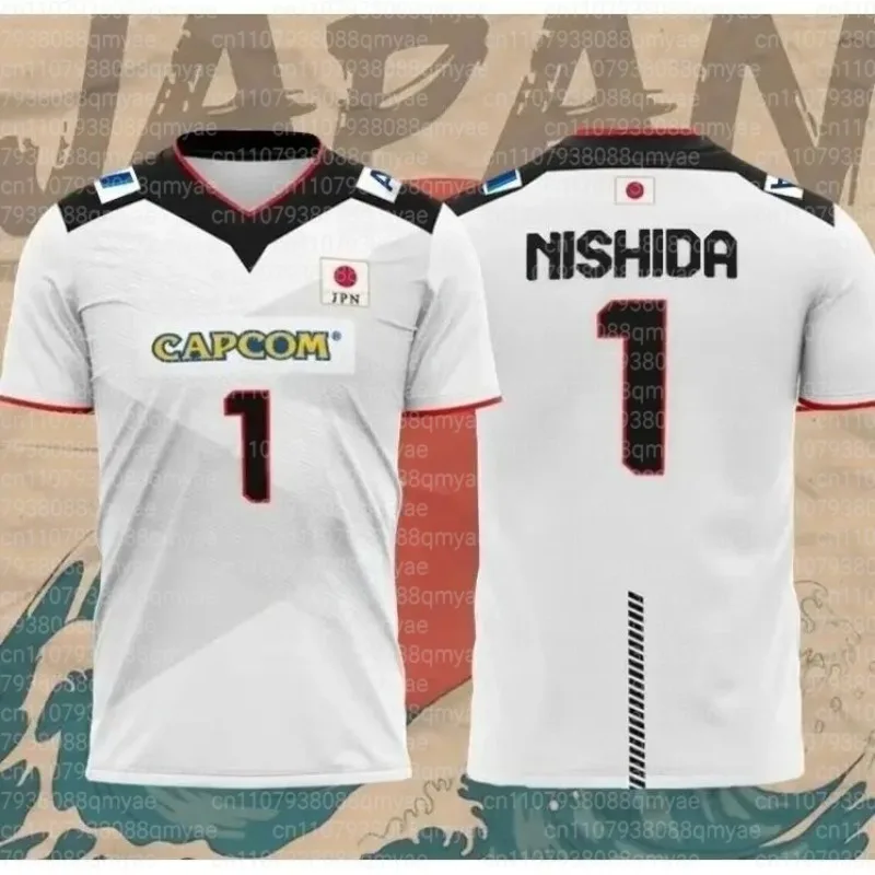Japanischer Volleyball-Anzug für Eltern und Kinder, R. Takahashi 21 Ishikawa 14, Sport und Freizeit, atmungsaktives, schnell trocknendes, lockeres T-Shirt – Detail 9