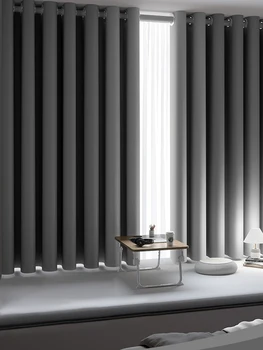 Blackout Curtains for Bedroom Full LightBlocking Drapes Thermansulated For Living Room Grey