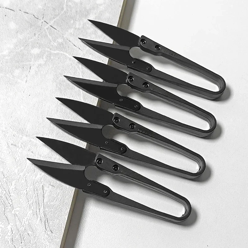 5/4/3/2/1pcs Sewing Scissors U Sewing Clipper Beading Thread Cutter Trimming Threads Stitch Supplies Embroider Fabric Scissors - 2