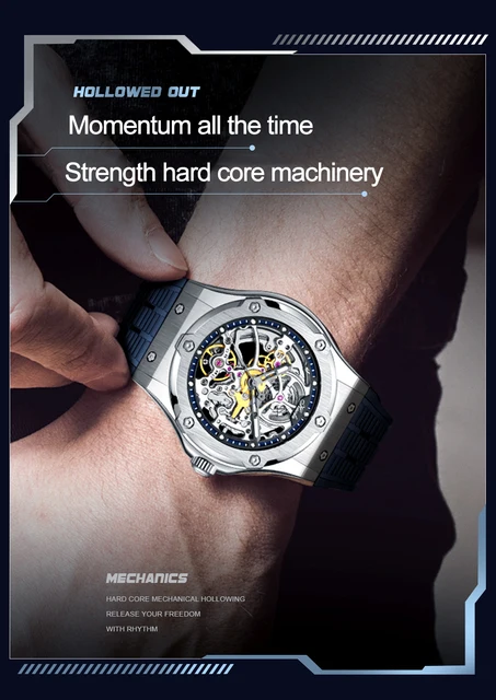 【自動巻き】HAOFA スケルトン 機械式 CAL7H50 80hパワーリザーブ Amazon | Haofa 腕時計メンズ スケルトン腕時計 機械式自動巻き