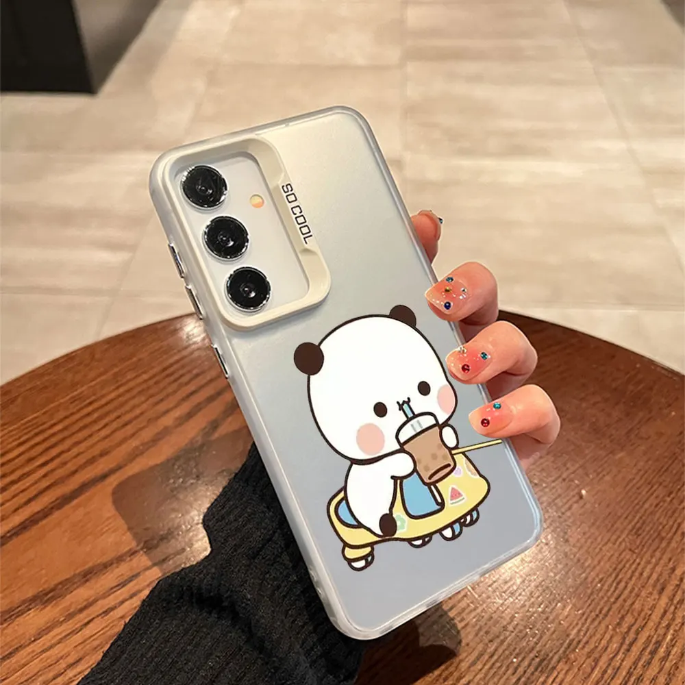 Funny Bubududu Panda Couples Phone Case for Samsung Galaxy A55 A54 A53 A52 A51 A70 A32 A13 5G Shockproof Back Cover Paired Funda 4 Funny Bubududu Panda Couples Phone Case for Samsung Galaxy A55 A54 A53 A52 A51 A70 A32 A13 5G Shockproof Back Cover Paired Funda – Bild 4