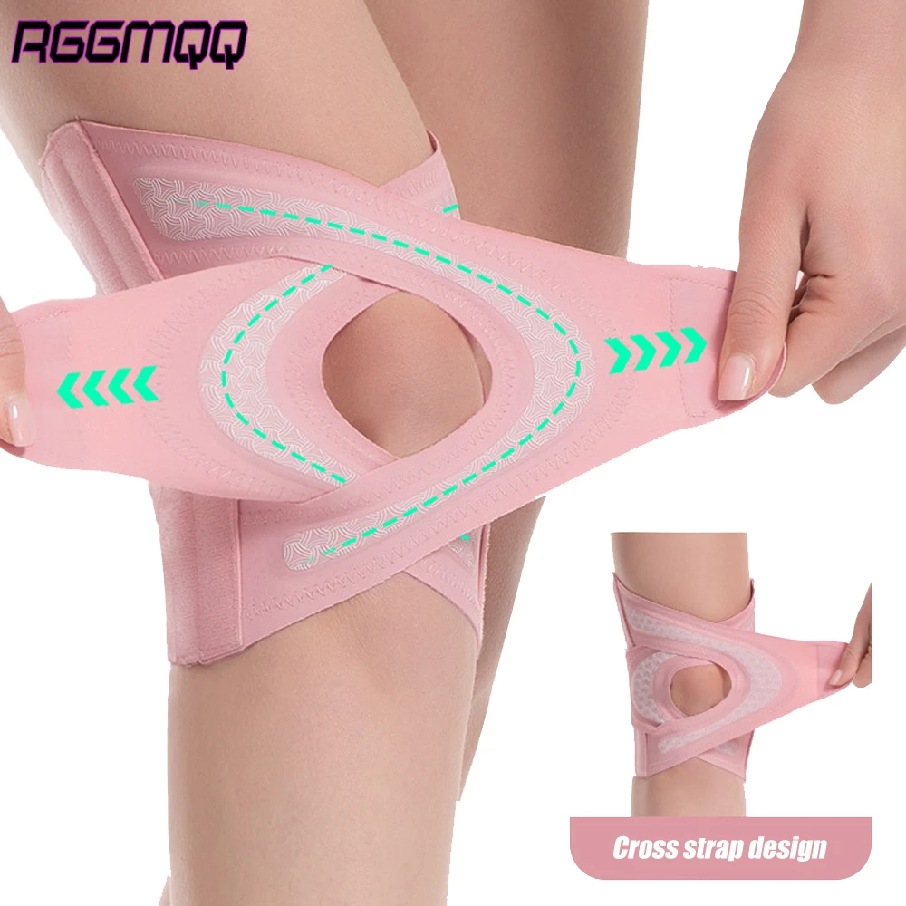 Hinge Knee Brace 1PC with Side Stabilizers Adjustable Support for Meniscus Tear Arthritis Knee Pain Relief for Men & Women