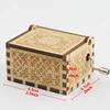 VIP Custom Printing Music Box Wooden Wind Up Photo Text Music Box Leave Message 3