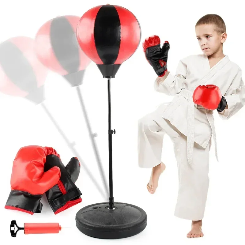 Table Boxing Training Ball Belt Chassis Household Boxing Ball Set Fitness Equipment Children's Learning Combination