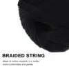 Jute Twine Wool Yarn Cotton Knitting Thread Black Crochet String Cords Quilting Embroidery Threads Diy Crochet Cotton Yarn Roll 4