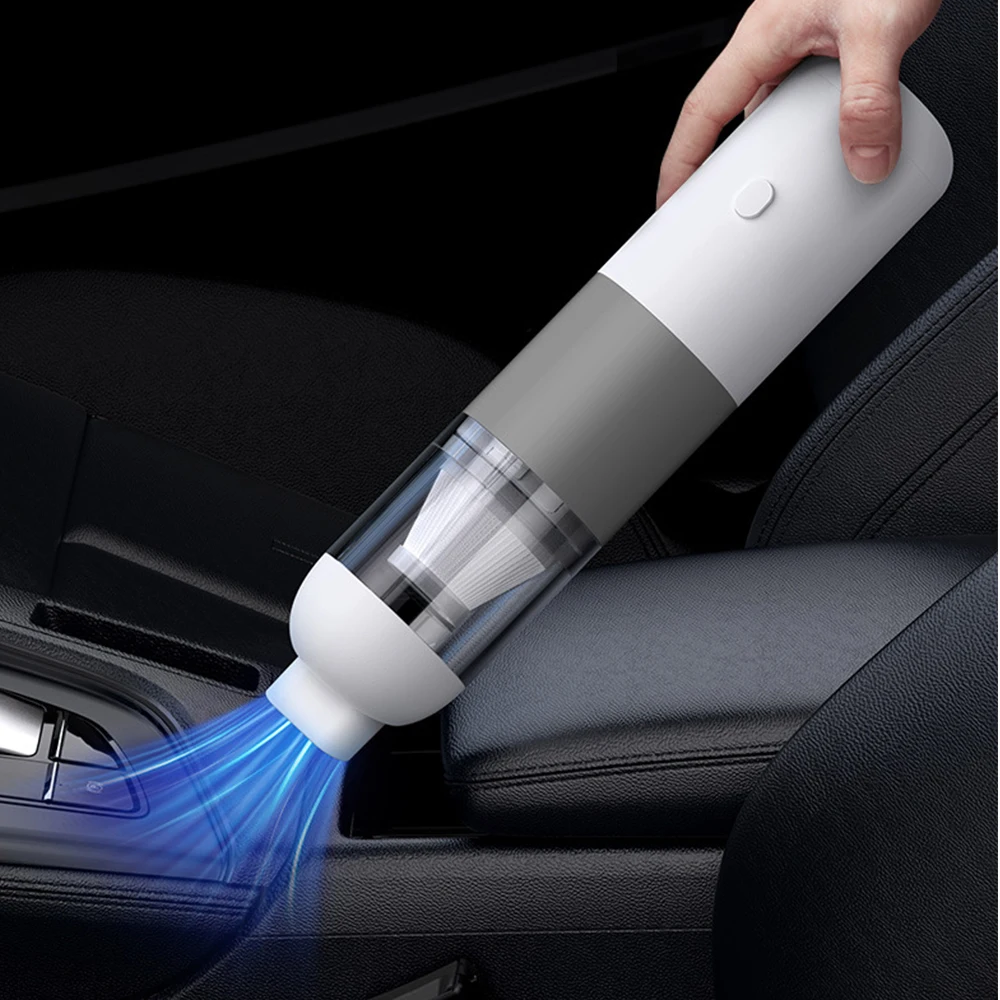 

Портативный Ручной пылесос, беспроводной автомобильный пылесос, циклонное всасывание для дома, автомобильный мини беспроводной пылесборник