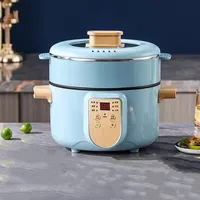 2.5L Home Multifunctional Electric Saute Pot Smart Non-stick With Steamer Rice Cooker Large Capacity Electric Hot Pot 220V 1