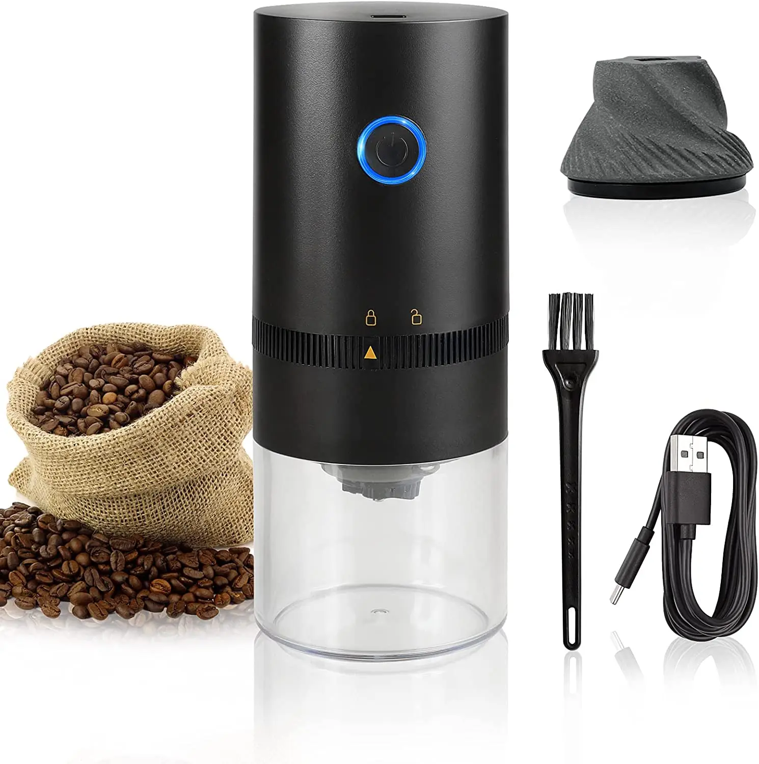https://ae01.alicdn.com/kf/S08106b577ac04c93bcb8c645442d7e2cy/Portable-Electric-Coffee-Grinder-Cafe-Automatic-Coffee-Beans-Mill-Conical-Burr-Grinder-Machine-for-Home-Travel.jpg