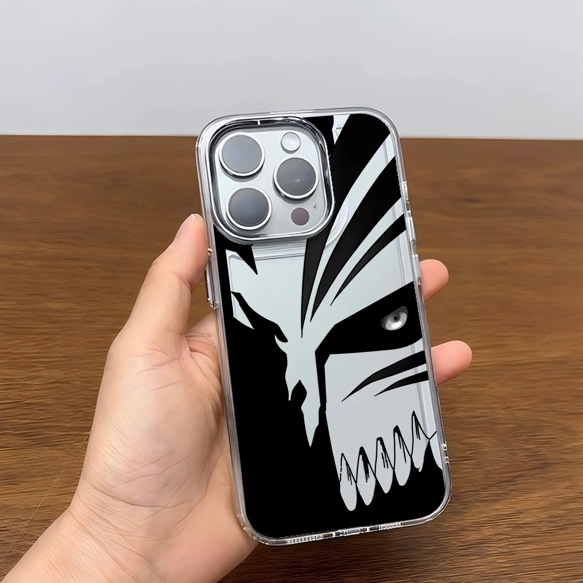 Anime-Inspired Transparent Soft Silicone TPU Phone Case