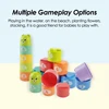 Kid Brain Response Battle Fold Cup Hand Speed Competition Fold Cup Child Stack Game Early Education Puzzle Train Board Games Toy 5