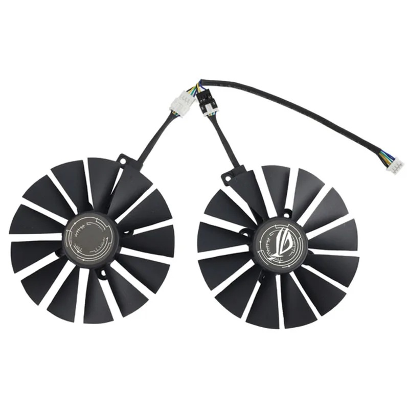Cooler para Placa de Vídeo para Asus Strix rx 470 580 Gtx 1050ti 1070ti 1080ti T12921595 mm - Imagem 2