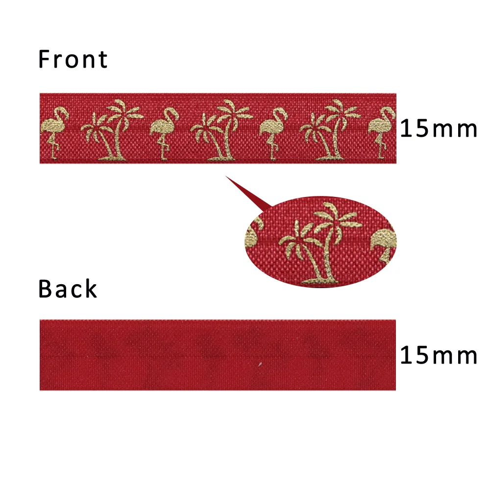 Рисунок 6 - Золотая фольга для Гавайского фламинго