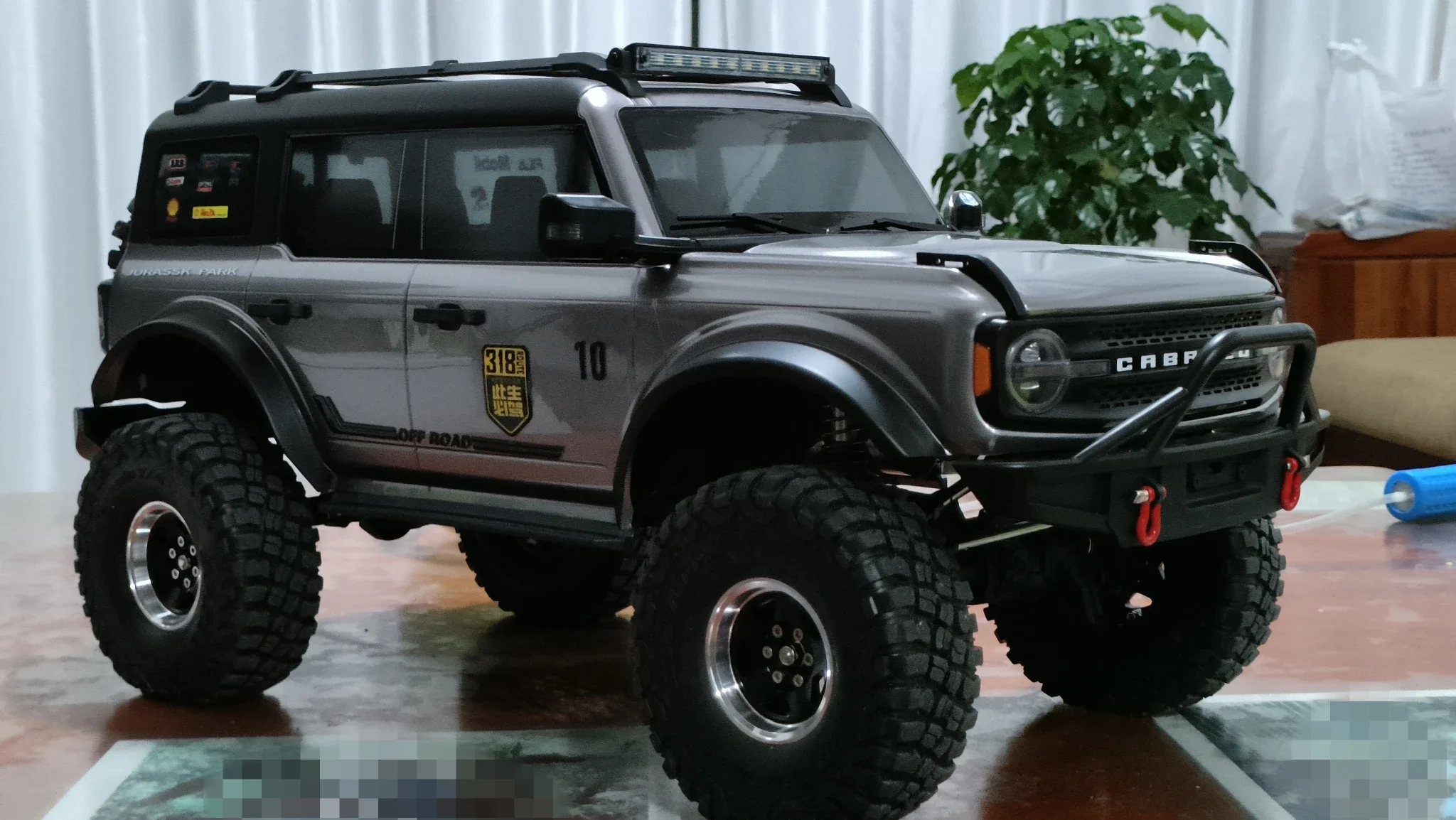 Wltoys-電動ウインチ付きプロフェッショナルrcカー、4wd、4x4、オフ