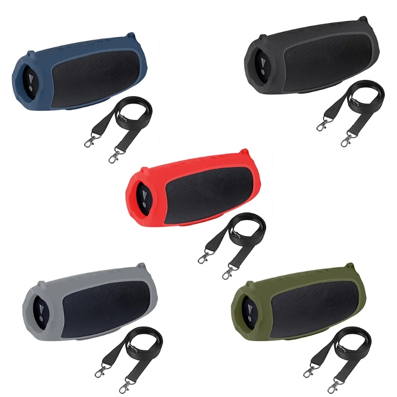 

Силиконовый защитный чехол для телефона с ремешком для колонки JBL 5, Прямая поставка