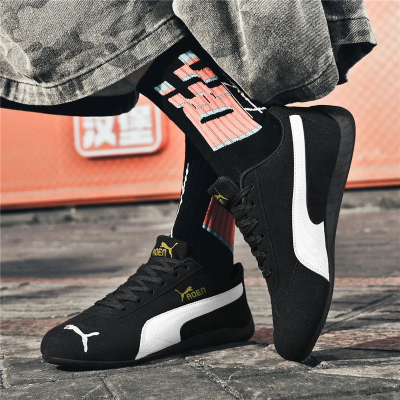 The genuine leather lightweight soft-soled Forrest Gump sneakers are fashionable and versatile low-top sports and casual shoes 2