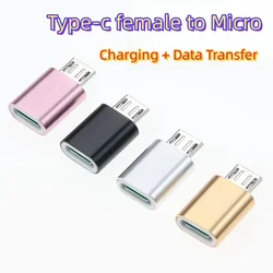 1Pcs Type-c Female To MICRO Android Adapter Mobile Phone Converter V8 Charging Data Transmission 5pin Conversion Head