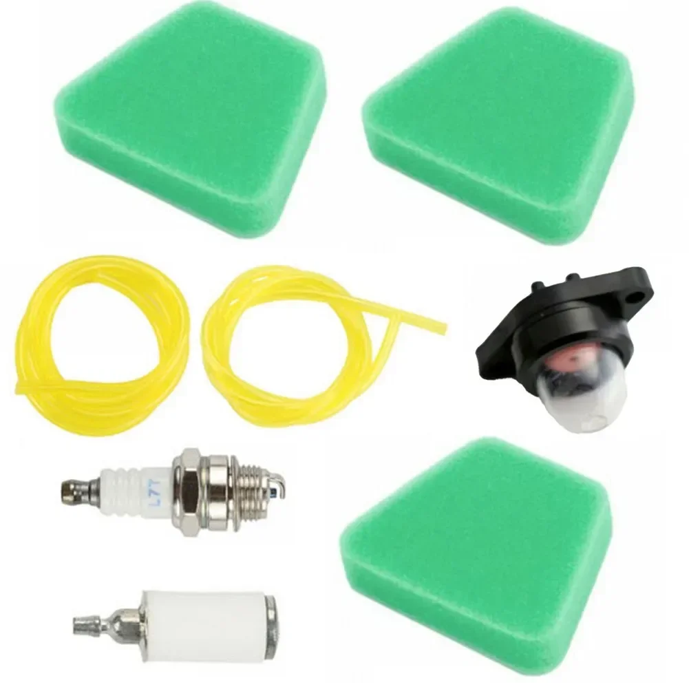 Fuel Pump Primer Bulb Fuel Filter Line Hose Primer Bulb Kit For UEL LINE PRIMER Bulb Air Filter Kit For POULAN, McCULLOCH Chain Saws