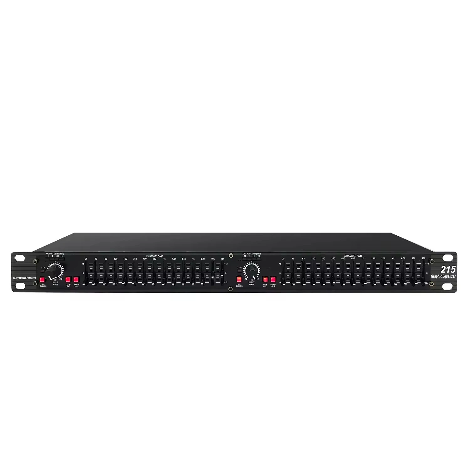 EQ215 Professional Sound Equalizer US Plug Precision Tuning Ideal for Studios and Live Performances Audio Equalizer