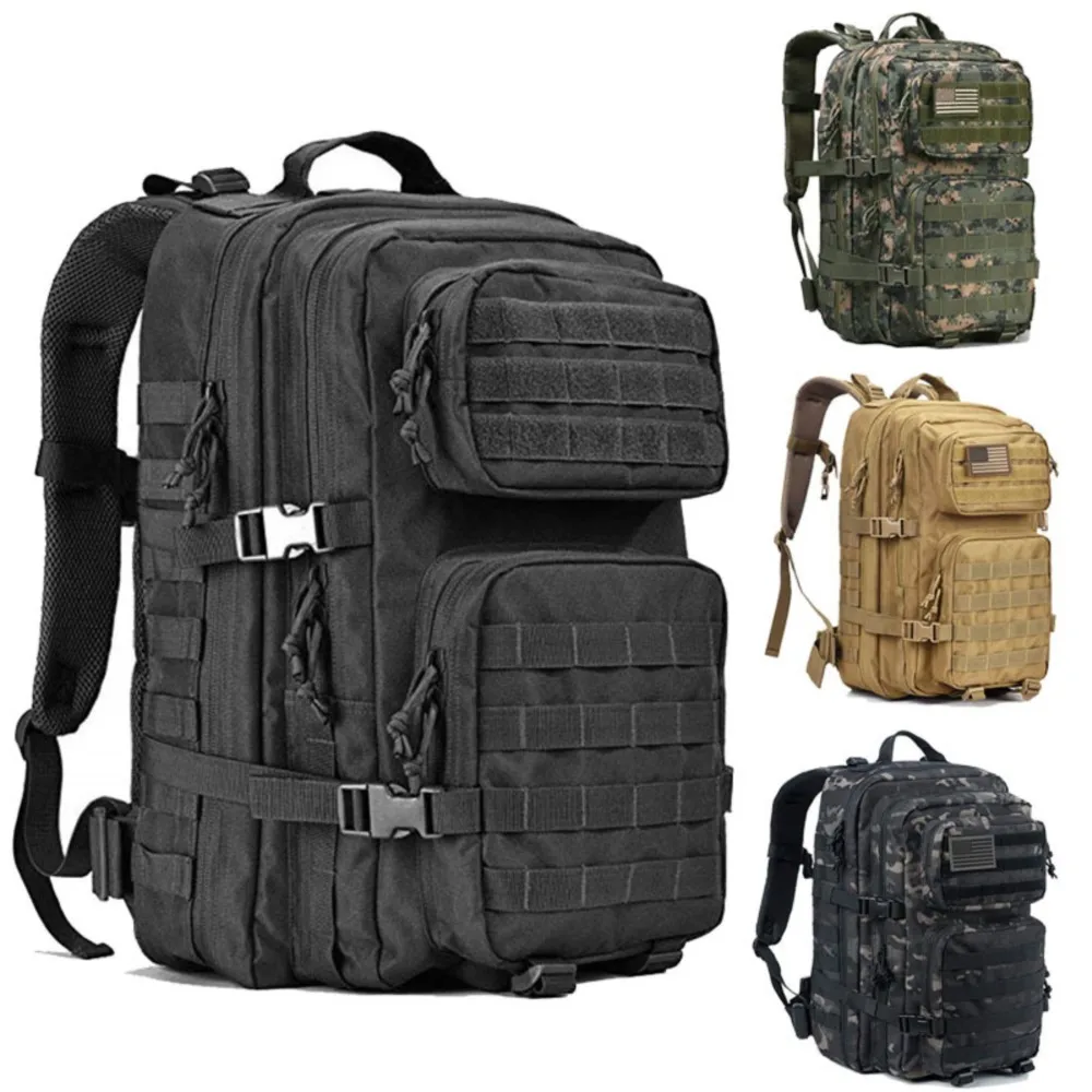 

Large Capacity Military Tactical Backpack Army Assault Rucksack Outdoor 3Day Expandable Travel Backpack Hiking Molle Bug Out Bag