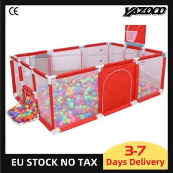 Nuovo arrivo Box per bambini Parco giochi per bambini per bambini di 6 mesi ~ 6 anni Box per bambini con palline Recinzione di sicurezza per bambini per interni 1