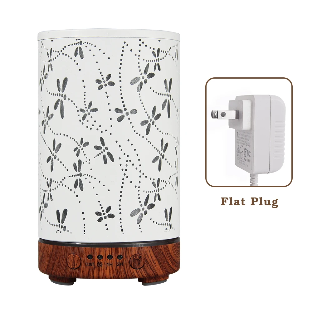 Dragonfly Cool Mist Essential Oil Diffuser with Auto Shut-Off, 100ml Capacity