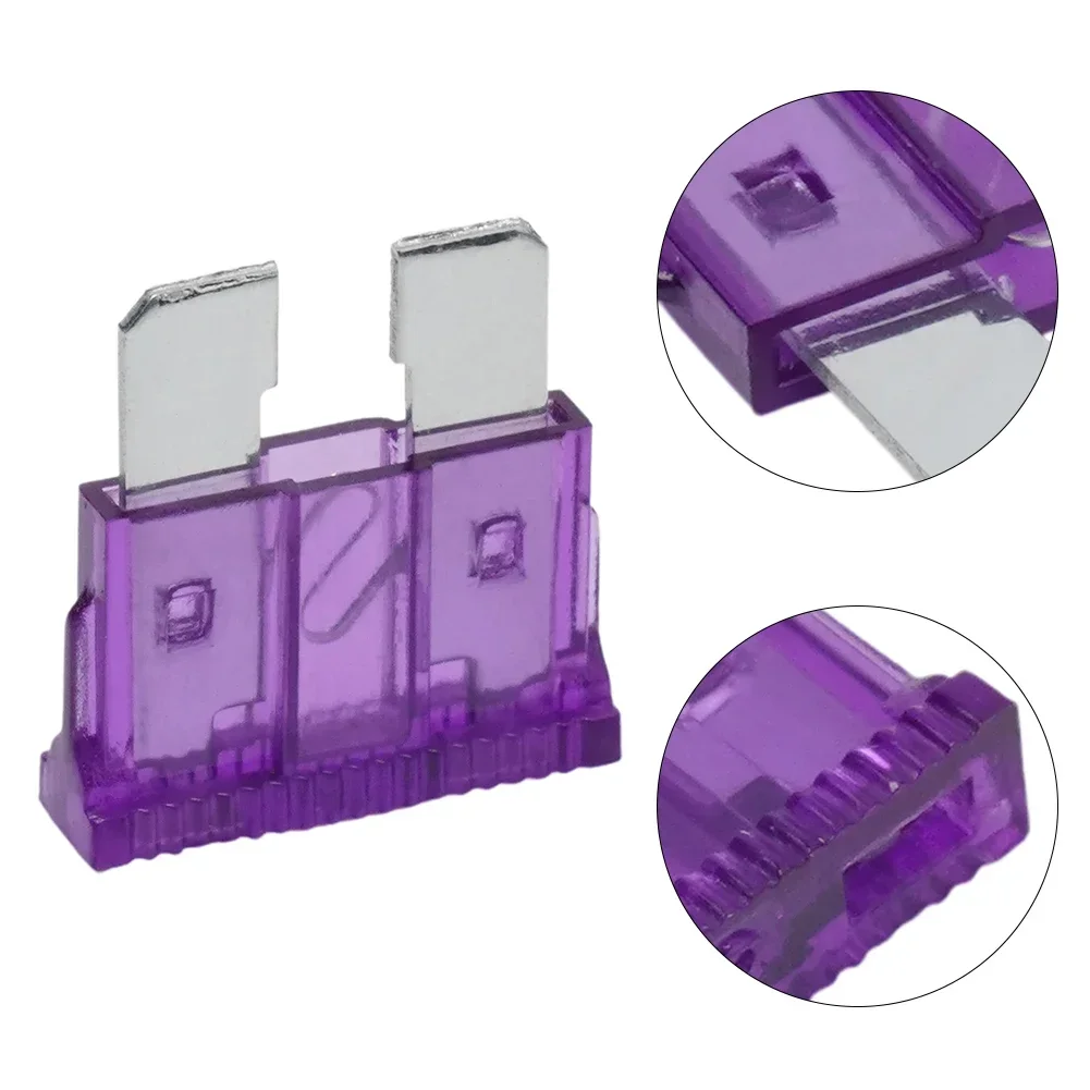 10 x 1AMP 1A 12V Automotive Car Truck Motorbike Blade Fuse Standard ATOATC Quick Installation Materials Universal Accessories