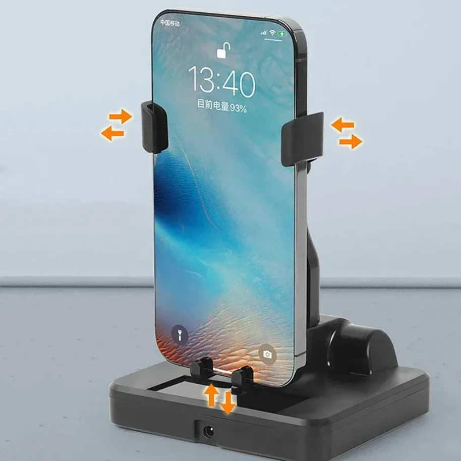 Automatic Swing Mobile Phone Stand Holder Desk Mute Shaker Automatic Swing Shake For Smartphone Wiggler Pedometer Brush Stepper