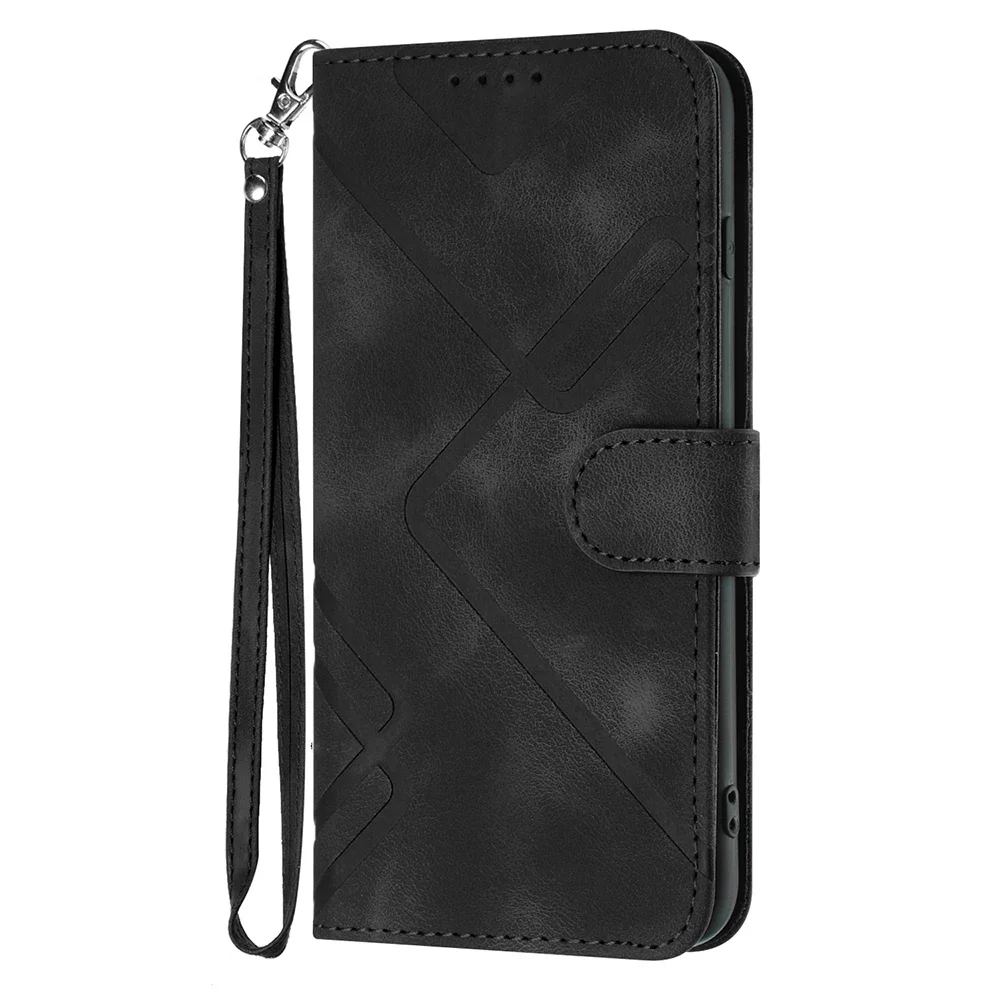 Luxury Leather Phone Case with Card Slot & Flip Wallet Design