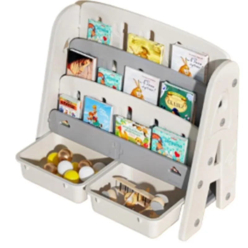K-star New Letter Bookshelf Cactus Bookshelf Children's Picture Book Large Capacity Storage Rack Hot Sale Dropshipping