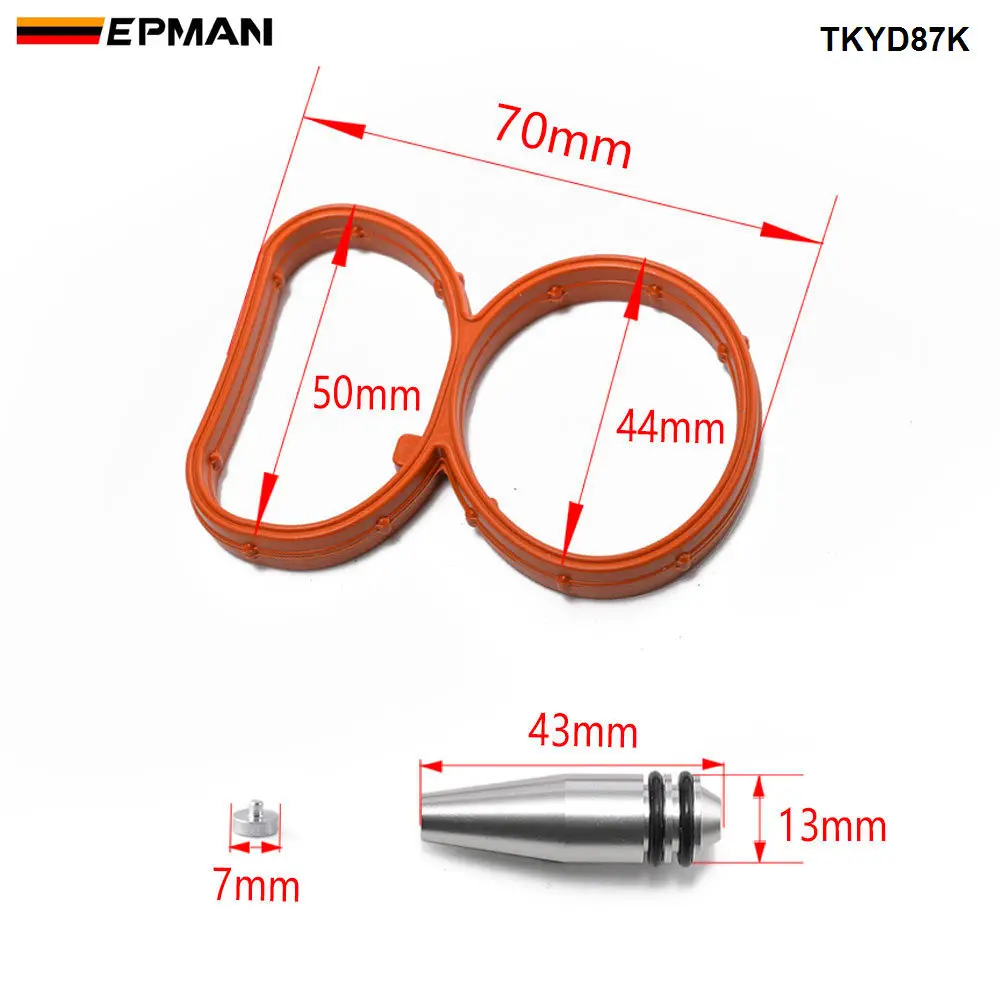 Bouchon de suppression des clapets d'admission pour BMW moteur N47