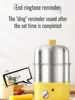 Home double-layer egg steamer all stainless steel multi-function egg steamer timed egg steamer egg steamer 3