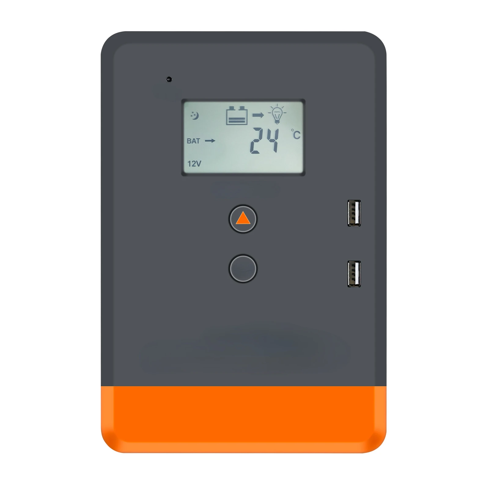 

Solar Charging Controller 20A-40A Photovoltaic Energy Storage Controller Automatic Recognition 12V24V New Model