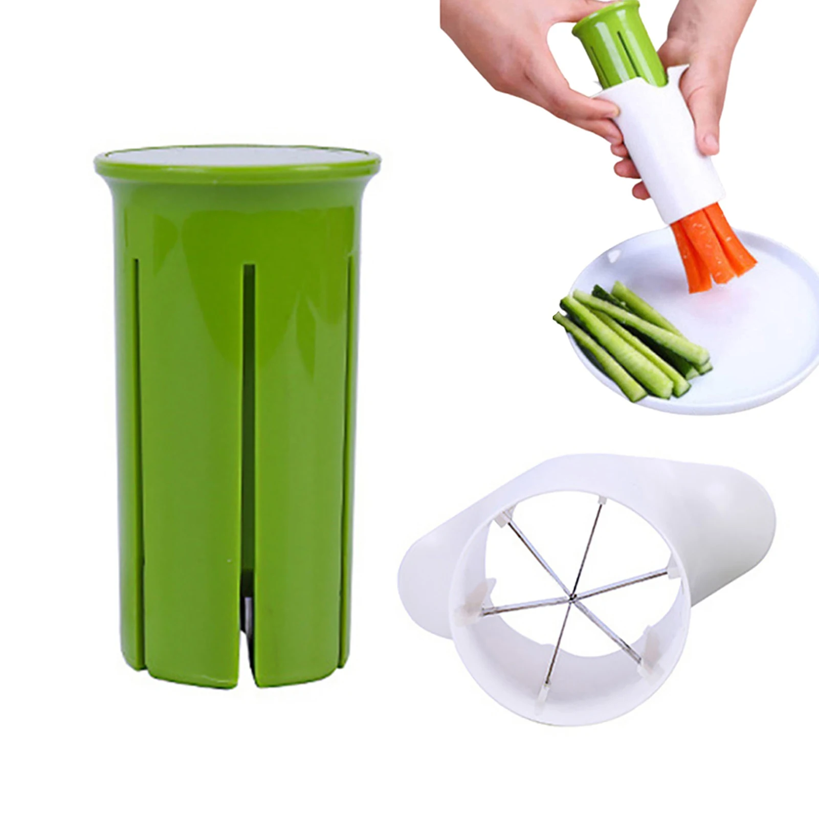 Cucumber Slicer Chopper Vegetable Cutter Baby Food Cutter Carrot Stick