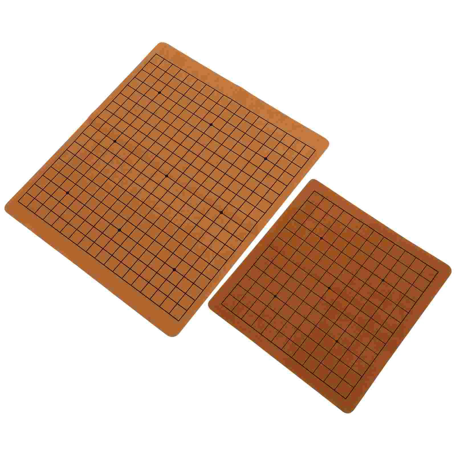 

2Pcs Kids Go Chess Boards Go Chessboard Go Chess Boards Kids Chessboard Plaything