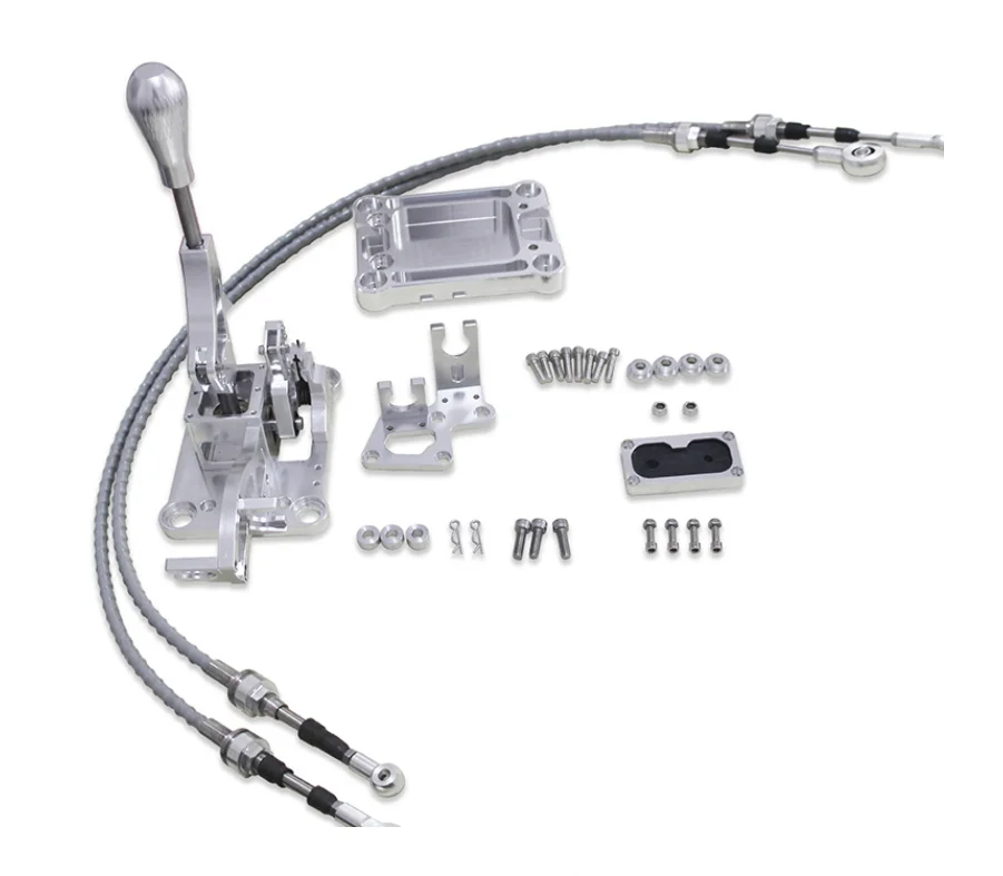 Whole Set Car Shifter Box Shifter Cables Knob Trans Bracket Base Plate Firewall Cable Grommet For RSX K-Swap K20 K24