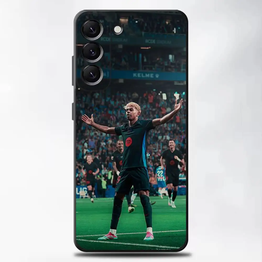 Enhanced Black Soft Shell Phone Case by L-Lamine