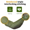 Nylon Color Matching Hammock Outdoor Camping Ultra Light Portable Hammock for Double Person Outdoor Recreation Hammock Swing 2
