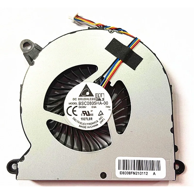 Ventilador de Refrigeração do Refrigerador da Cpu para Intel Nuc Nuc8i7beh Nuc8i5beh Nuc8i3beh Bsc0805ha00 M.2 Mais Sata3 Bazb0808r5h D08008fn200330 Novo - Imagem 2