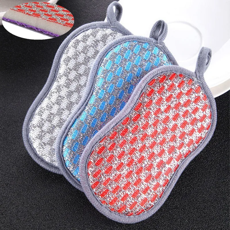 Double-Sided Kitchen Cleaning Sponge 2