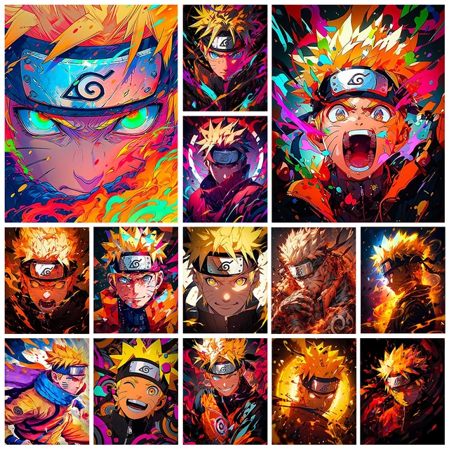 Japanese anime diamond painting kit Naruto Naruto vortex Naruto